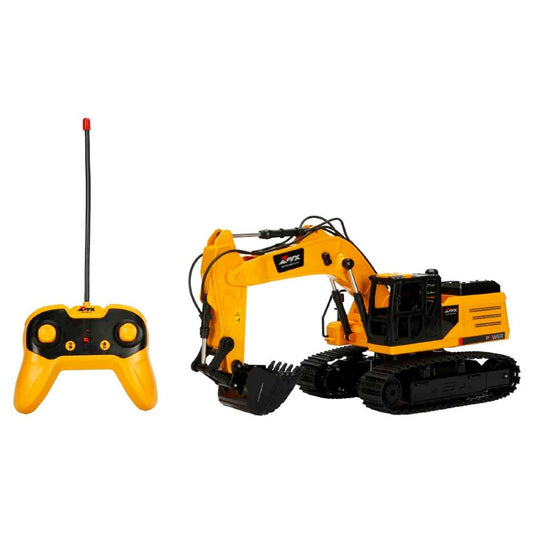 Suncon RC İş Makinesi Sesli ve Işıklı USB Şarj 40 Cm Uzaktan Kumandalı Ekskavatör | 3 Yaş ve Üzeri Çocuklar İçin