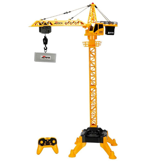 Suncon RC İş Makinesi Sesli ve Işıklı 2.4 Ghz USB Şarj 94 Cm Uzaktan Kumandalı Kule Vinç | 3 Yaş ve Üzeri Çocuklar İçin