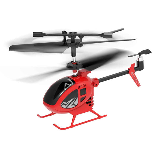 Revolt Mini Heli Uzaktan Kumandalı Mini Helikopter 2.4 Ghz USB Şarjlı Kırmızı | 8 Yaş ve Üzeri Çocuklar İçin