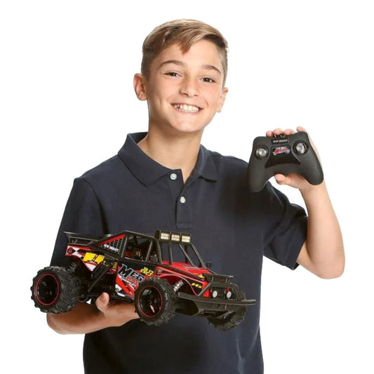 New Bright 1:10 Rc Uzaktan Kumandalı Mega Rally Growler 2.4 Ghz. Usb Şarj 40 Cm Yeşil