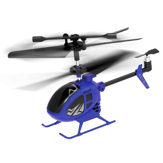 Revolt Mini Heli Uzaktan Kumandalı Mini Helikopter 2.4 Ghz USB Şarjlı Mavi | 8 Yaş ve Üzeri Çocuklar İçin