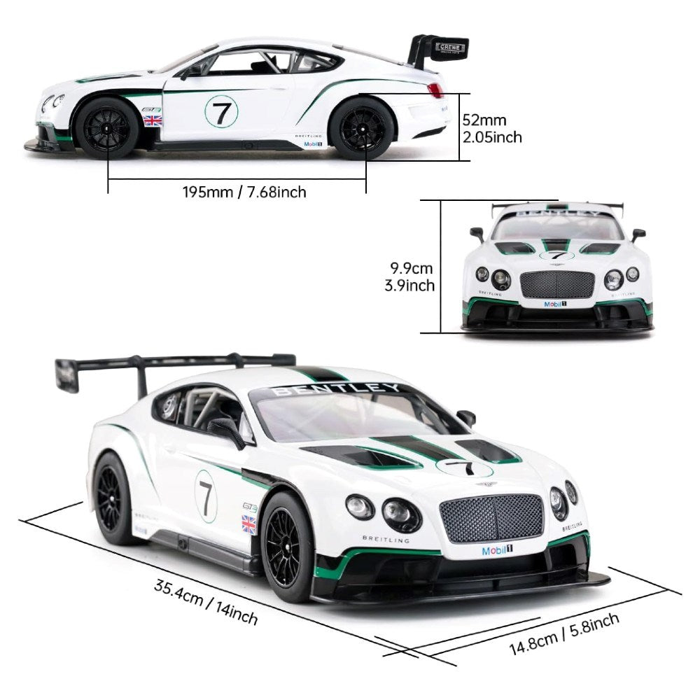 Rastar 1:14 Bentley Continental GT3 Uzaktan Kumandalı Yarış Arabası