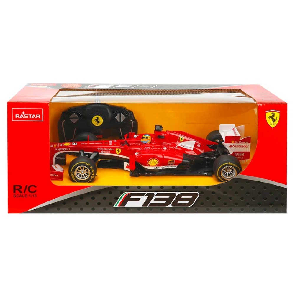 Rastar 1:18 Ferrari F138 F1 Uzaktan Kumandalı Formula 1 Arabası