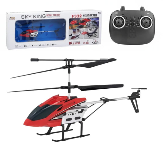 Sky King F332 Uzaktan Kumandalı Işıklı Helikopter 25 Cm