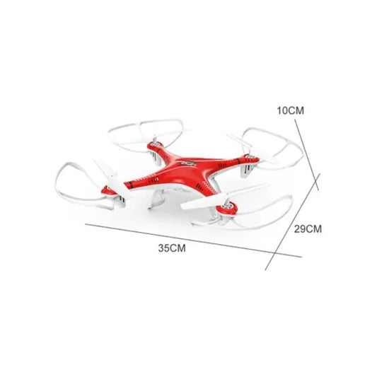 LH-50 RC Quadcopter Uzaktan Kumandalı Drone 2.4 Ghz 35 Cm USB Şarj 360° Takla Pervane Korumalı Tek Tuşla Geri Çağırma Mavi