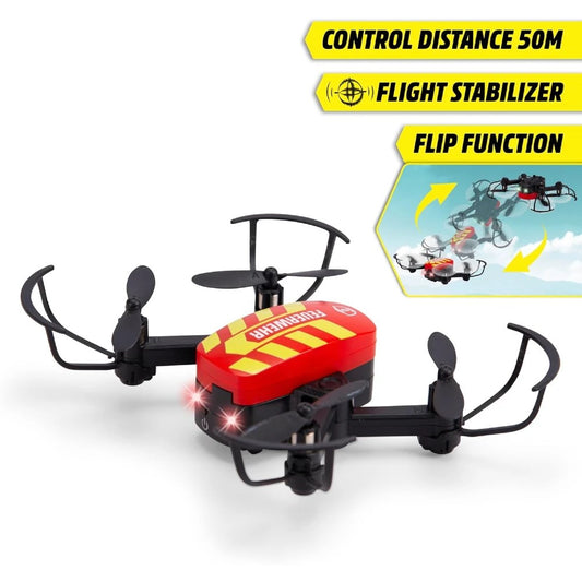 Dickie 1:60 Fire Drone Uzaktan Kumandalı Mini İtfaiye Drone