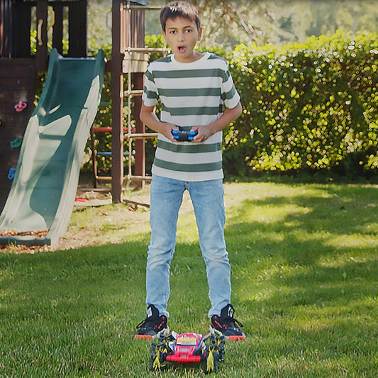 Nikko 1:12 RC Rock Crushr 4WD Uzaktan Kumandalı Araba kırmızı