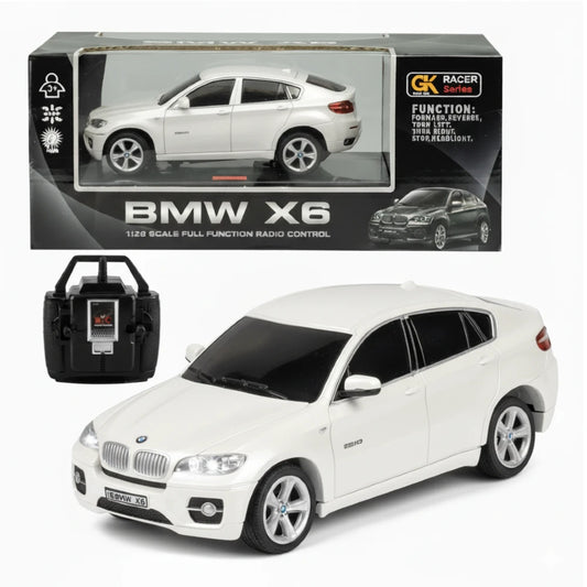 Guokai 1:14 Bmw X6 Uzaktan Kumandalı Araba | 2.4 Ghz USB Şarj 34 Cm Full Fonksiyon 8 Km/s Led Işıklı Far ve Stop Lambaları 3+ Yaş ve Üzeri Çocuklar İçin