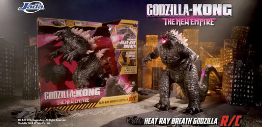 Jada 1:12 Legendary Godzilla Uzaktan Kumandalı Dev Figür | 2.4 Ghz 63 Cm Duman Efektli Sesli ve Işıklı Pençe Şeklindeki Kumanda 6+ Yaş ve Üzeri Çocuklar İçin