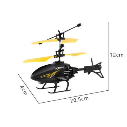 LH 1804 El Sensörlü Helikopter USB Şarj 20 Cm Yeşil