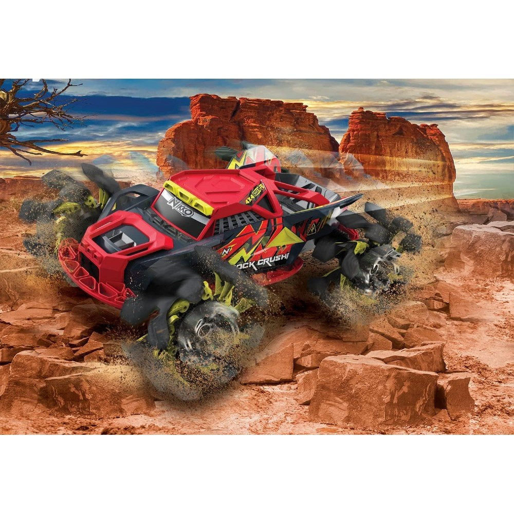 Nikko 1:12 RC Rock Crushr 4WD Uzaktan Kumandalı Araba kırmızı