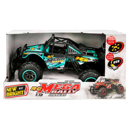 New Bright 1:10 Rc Uzaktan Kumandalı Mega Rally Growler 2.4 Ghz. Usb Şarj 40 Cm Yeşil