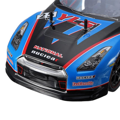 Yile 1:10 RC Huge Of Racing Drift Uzaktan Kumandalı Araba | 2.4 Ghz USB Şarj 20 Km/h Mavi 43 Cm 8+ Yaş ve Üzeri Çocuklar İçin