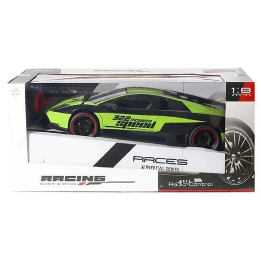 Can Racing 1:8 Poineer Uzaktan Kumandalı Araba | 2.4 Ghz USB Şarj 47 Cm Full Fonksiyon Siyah-Yeşil 8+ Yaş ve Üzeri Çocuklar İçin Kumoyu Oynamaya Hazır !