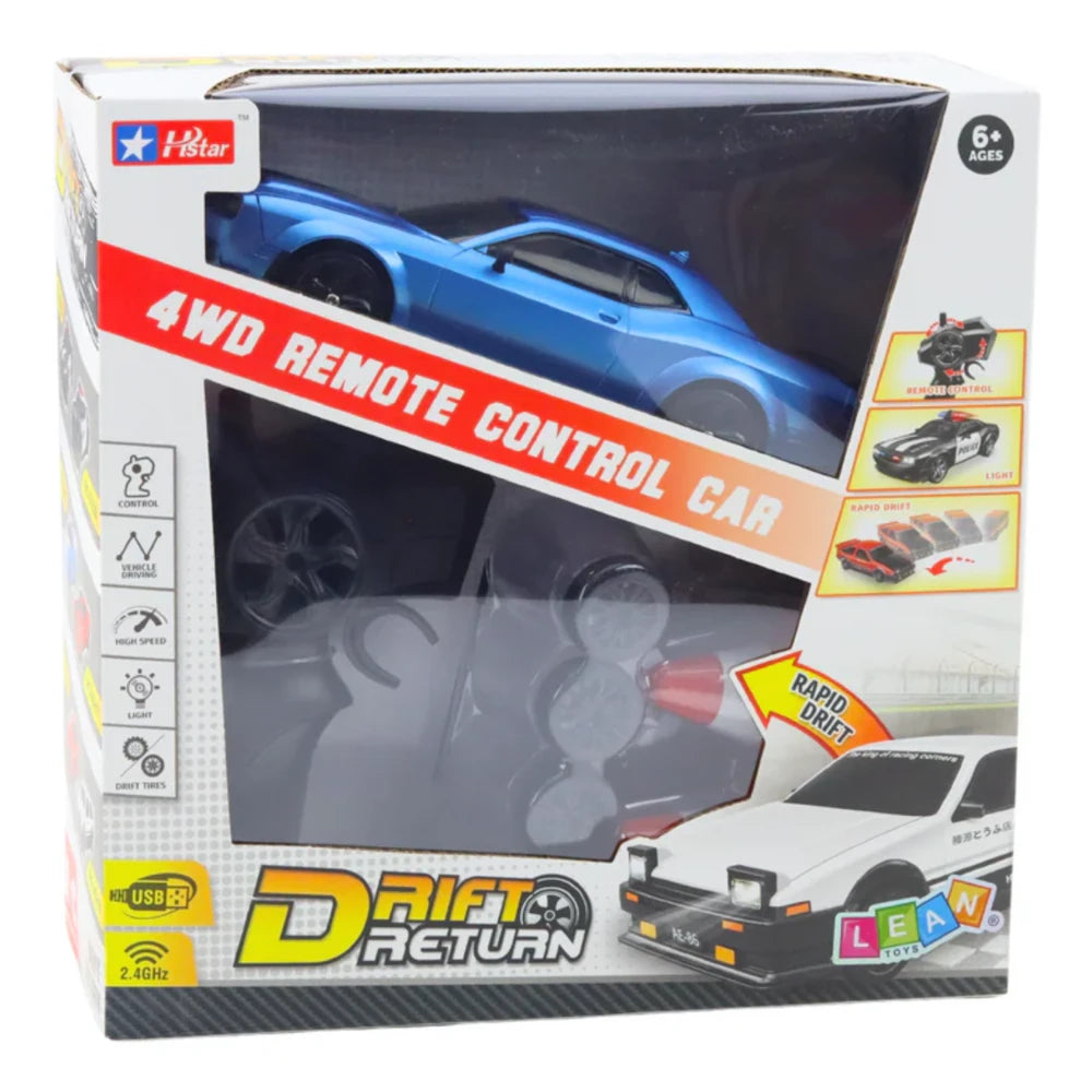 Hstar 1:24 Drift Return Uzaktan Kumandalı Işıklı Drift Arabası Challenger