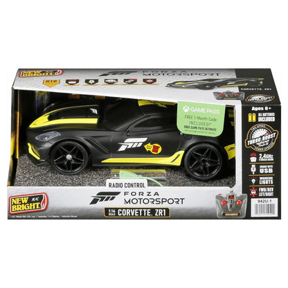 New Bright RC 1:16 Forza Motorsport Corvette ZR1 Uzaktan Kumandalı Araba