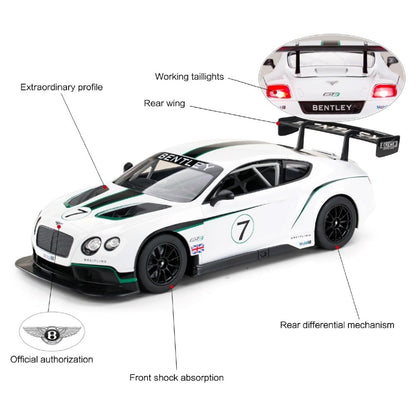 Rastar 1:14 Bentley Continental GT3 Uzaktan Kumandalı Yarış Arabası