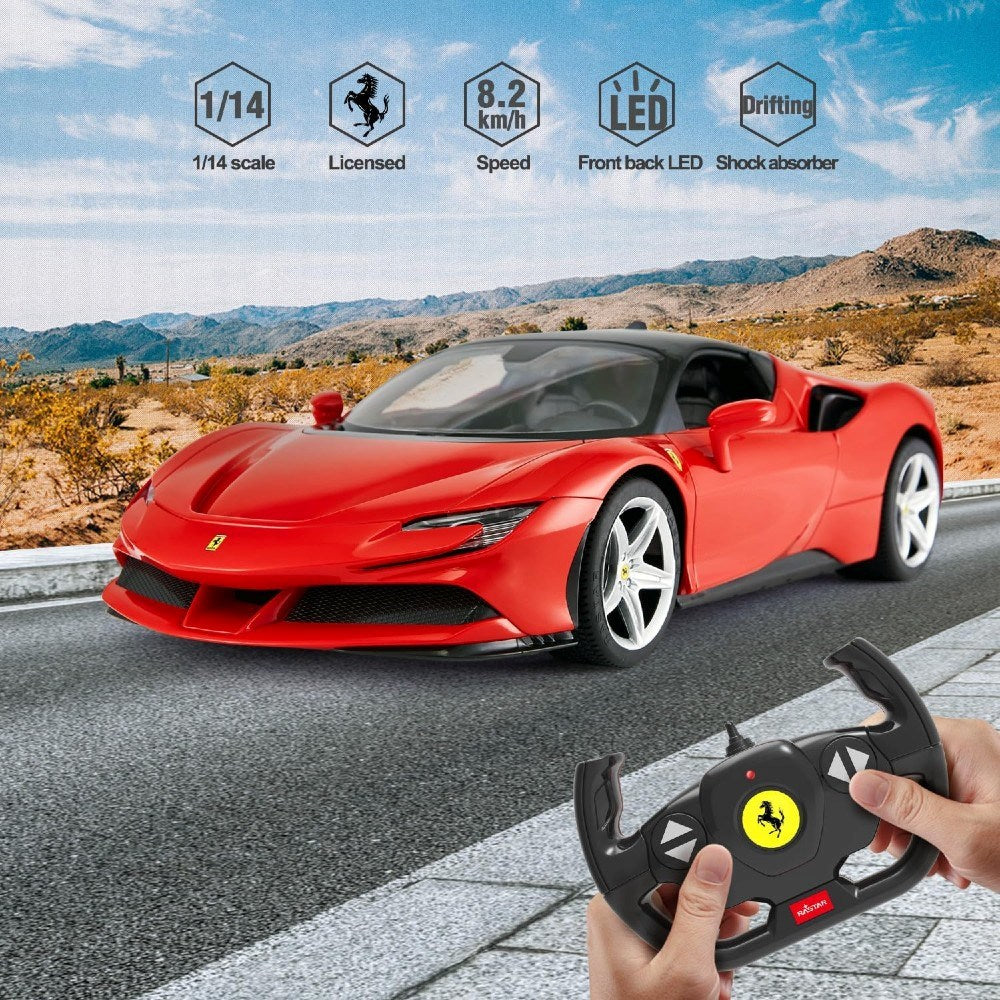 Rastar 1:14 Ferrari SF90 Stradale Uzaktan Kumandalı Araba