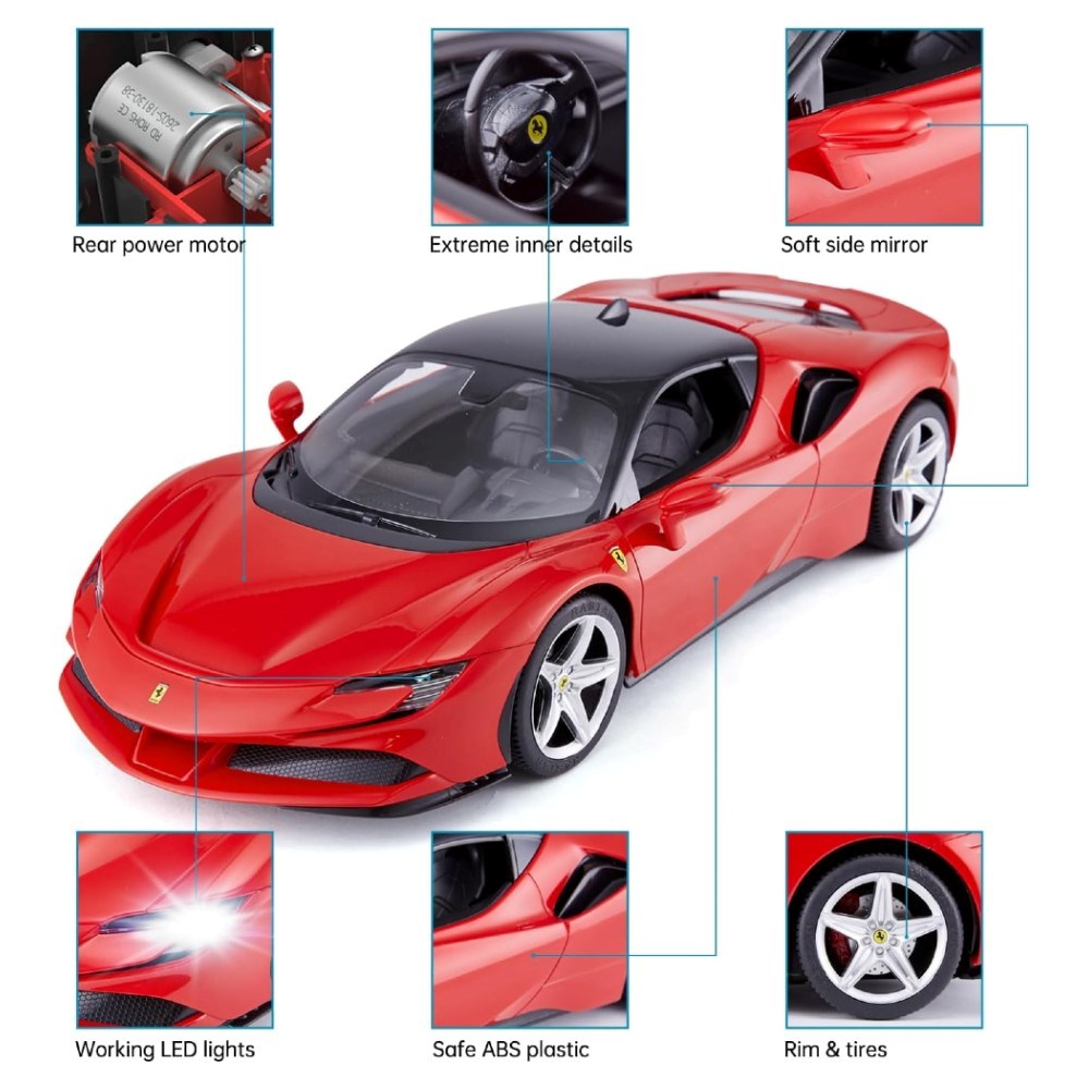 Rastar 1:14 Ferrari SF90 Stradale Uzaktan Kumandalı Araba