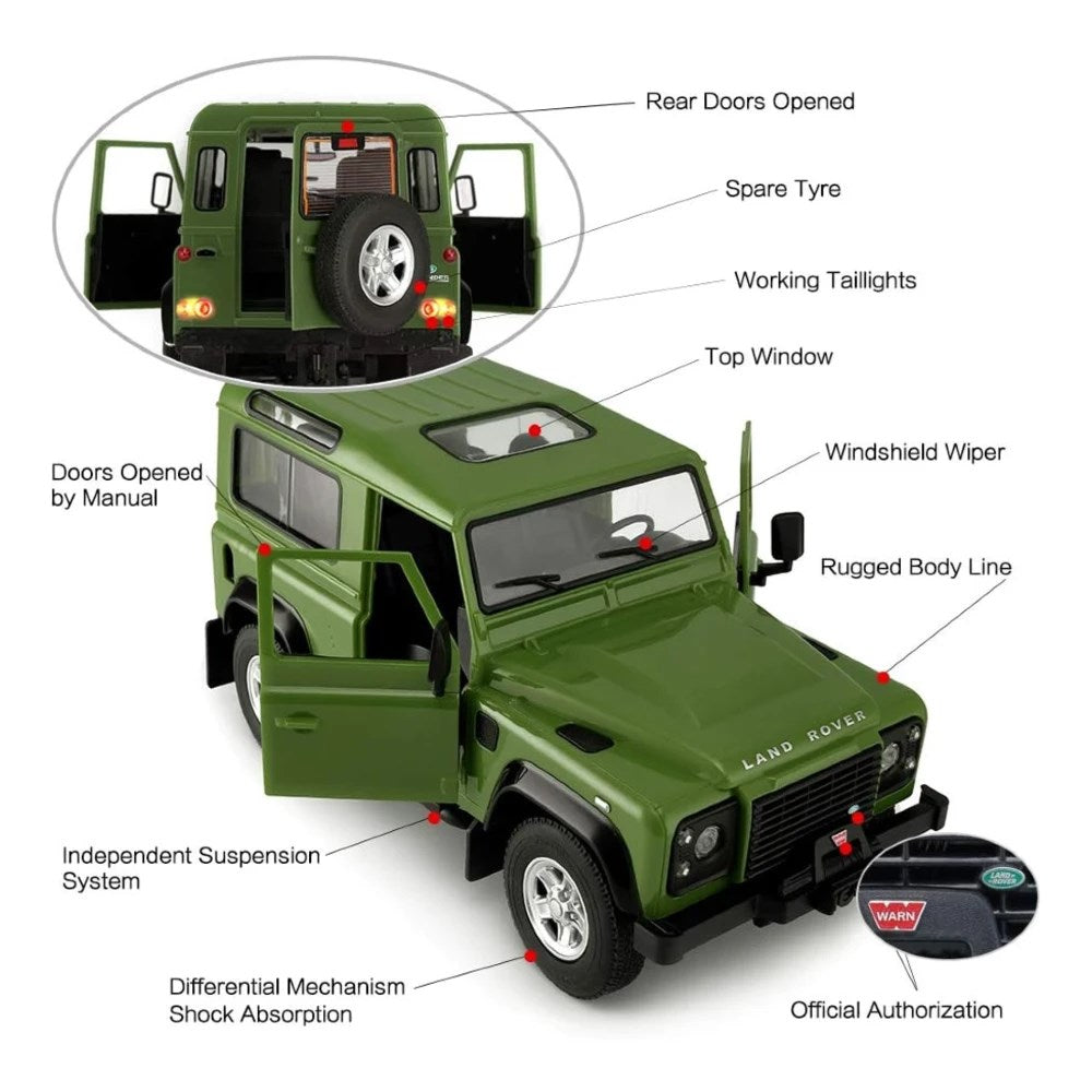 Rastar 1:14 Land Rover Defender Uzaktan Kumandalı Araba