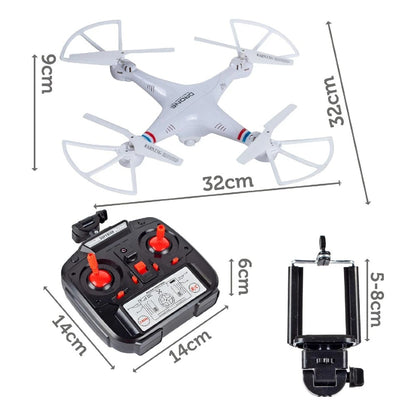 Asya TD-08 Quadcopter Uzaktan Kumandalı Kameralı Drone | 2.4 Ghz USB Şarj 32 Cm 0.3 MP Kamera 2 Uçuş Modu Otomatik Geri Dönüş 14+ Yaş ve Üzeri Çocuklar İçin