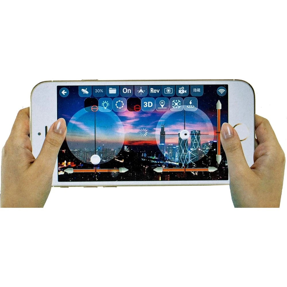 Asya TD-08 Quadcopter Uzaktan Kumandalı Kameralı Drone | 2.4 Ghz USB Şarj 32 Cm 0.3 MP Kamera 2 Uçuş Modu Otomatik Geri Dönüş 14+ Yaş ve Üzeri Çocuklar İçin
