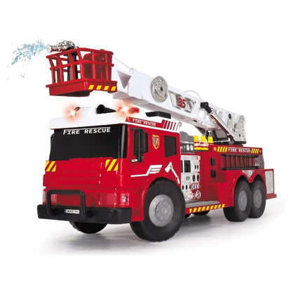 Dickie 1:16 Aerial Ladder Truck Uzaktan Kumandalı İtfaiye Aracı | 2.4 Ghz 62 Cm Su Püskürtmeli Sesli ve Işıklı 6+ Yaş ve Üzeri Çocuklar İçin
