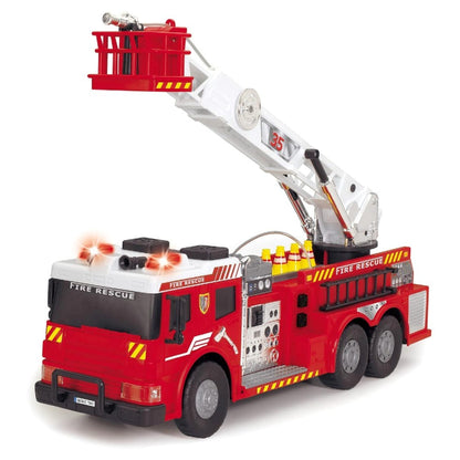 Dickie 1:16 Aerial Ladder Truck Uzaktan Kumandalı İtfaiye Aracı | 2.4 Ghz 62 Cm Su Püskürtmeli Sesli ve Işıklı 6+ Yaş ve Üzeri Çocuklar İçin