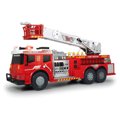 Dickie 1:16 Aerial Ladder Truck Uzaktan Kumandalı İtfaiye Aracı | 2.4 Ghz 62 Cm Su Püskürtmeli Sesli ve Işıklı 6+ Yaş ve Üzeri Çocuklar İçin