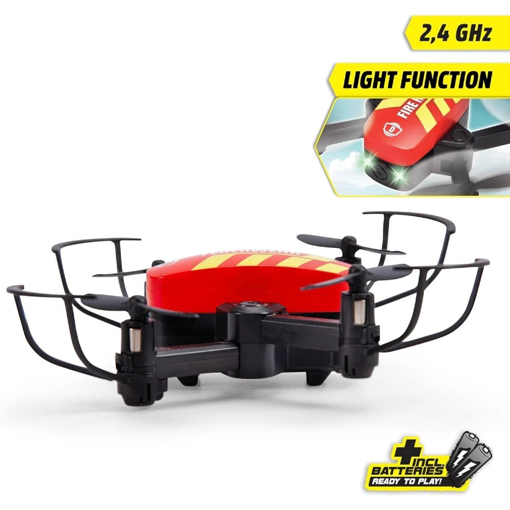 Dickie 1:60 Fire Drone Uzaktan Kumandalı Mini İtfaiye Drone