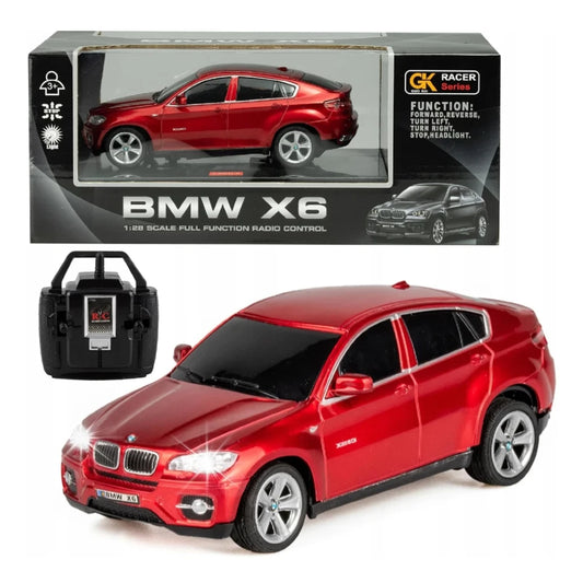 Guokai 1:14 Bmw X6 Uzaktan Kumandalı Araba | 2.4 Ghz USB Şarj 34 Cm Full Fonksiyon 8 Km/s Led Işıklı Far ve Stop Lambaları 3+ Yaş ve Üzeri Çocuklar İçin
