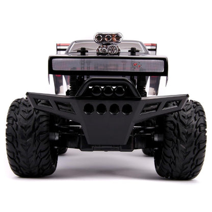 Jada 1:12 Dom's 1970 Dodge Charger (4x4) Uzaktan Kumandalı Araba | 2.4 Ghz USB Şarj 47 Cm Fast & Furious Lisanslı Turbo Modulu 8+ Yaş ve Üzeri Çocuklar İçin