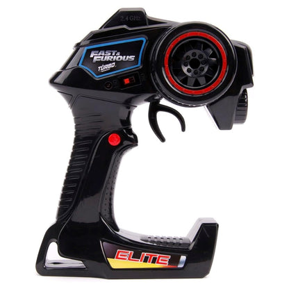 Jada 1:12 Dom's 1970 Dodge Charger (4x4) Uzaktan Kumandalı Araba | 2.4 Ghz USB Şarj 47 Cm Fast & Furious Lisanslı Turbo Modulu 8+ Yaş ve Üzeri Çocuklar İçin