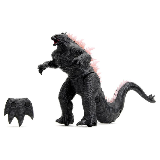 Jada 1:12 Legendary Godzilla Uzaktan Kumandalı Dev Figür | 2.4 Ghz 63 Cm Duman Efektli Sesli ve Işıklı Pençe Şeklindeki Kumanda 6+ Yaş ve Üzeri Çocuklar İçin
