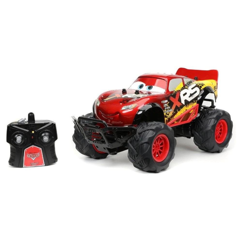 Jada 1:14 Şimşek McQueen Off-Road Uzaktan Kumandalı Araba | 2.4 Ghz USB Şarj 47 Cm 9 Km/s Turbo Fonksiyonlu Resmi Lisanslı 6+ Yaş ve Üzeri Çocuklar İçin