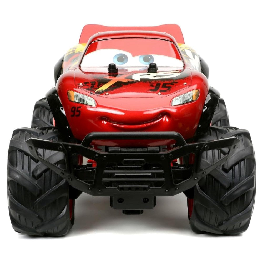 Jada 1:14 Şimşek McQueen Off-Road Uzaktan Kumandalı Araba | 2.4 Ghz USB Şarj 47 Cm 9 Km/s Turbo Fonksiyonlu Resmi Lisanslı 6+ Yaş ve Üzeri Çocuklar İçin