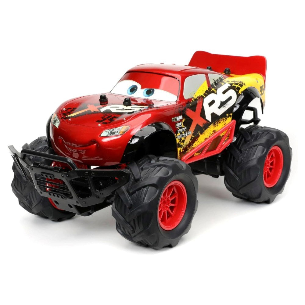 Jada 1:14 Şimşek McQueen Off-Road Uzaktan Kumandalı Araba | 2.4 Ghz USB Şarj 47 Cm 9 Km/s Turbo Fonksiyonlu Resmi Lisanslı 6+ Yaş ve Üzeri Çocuklar İçin