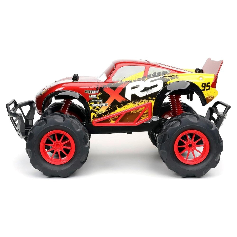 Jada 1:14 Şimşek McQueen Off-Road Uzaktan Kumandalı Araba | 2.4 Ghz USB Şarj 47 Cm 9 Km/s Turbo Fonksiyonlu Resmi Lisanslı 6+ Yaş ve Üzeri Çocuklar İçin