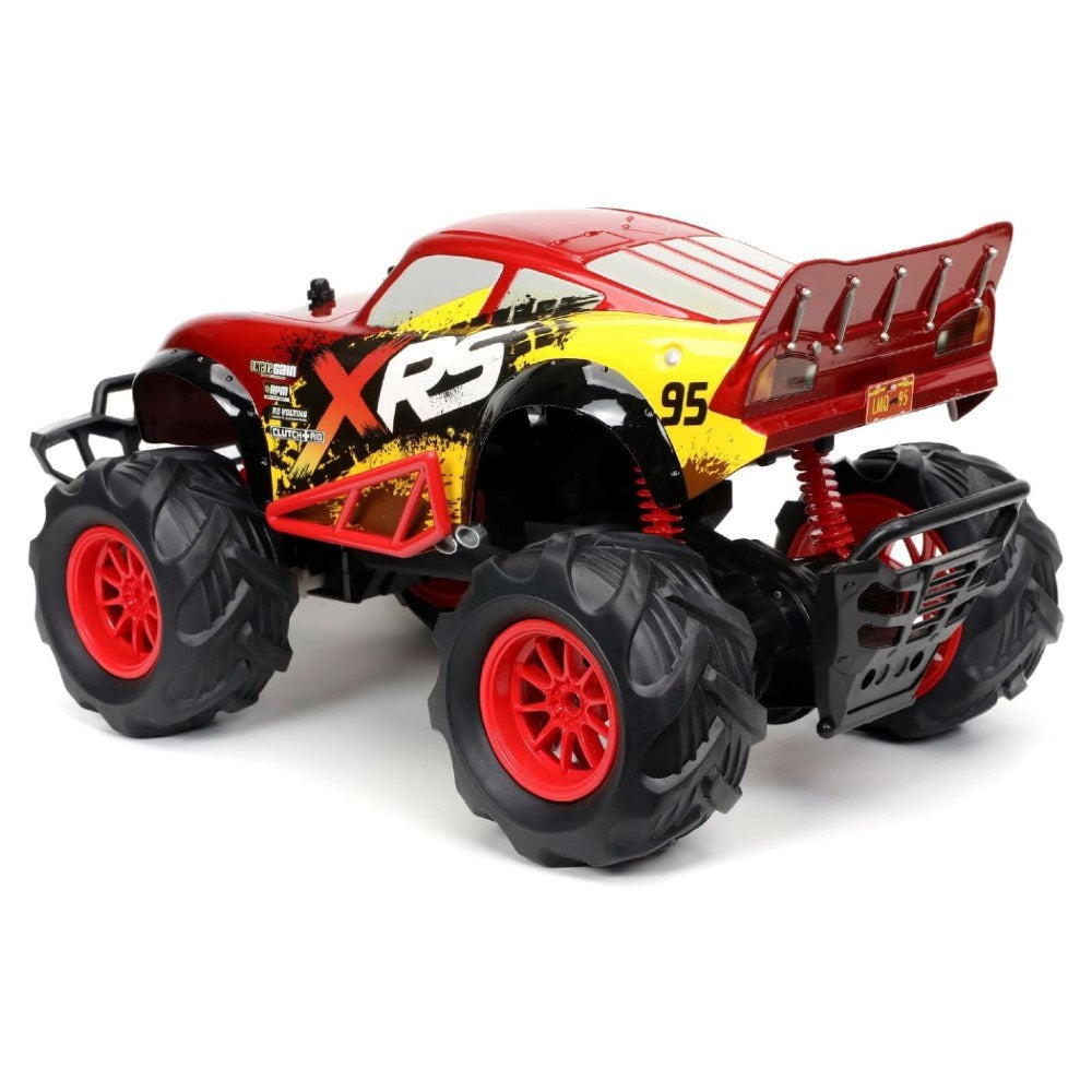 Jada 1:14 Şimşek McQueen Off-Road Uzaktan Kumandalı Araba | 2.4 Ghz USB Şarj 47 Cm 9 Km/s Turbo Fonksiyonlu Resmi Lisanslı 6+ Yaş ve Üzeri Çocuklar İçin