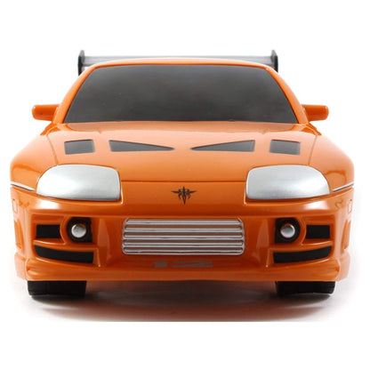 Jada 1:16 Brian's Toyota Supra MK4 Uzaktan Kumandalı Araba | 2.4 Ghz USB Şarj 29 Cm Turbo Fonksiyon Fast & Furious Turbo Modlu 6+ Yaş ve Üzeri Çocuklar İçin