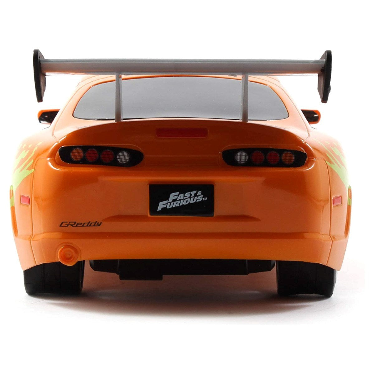 Jada 1:16 Brian's Toyota Supra MK4 Uzaktan Kumandalı Araba | 2.4 Ghz USB Şarj 29 Cm Turbo Fonksiyon Fast & Furious Turbo Modlu 6+ Yaş ve Üzeri Çocuklar İçin