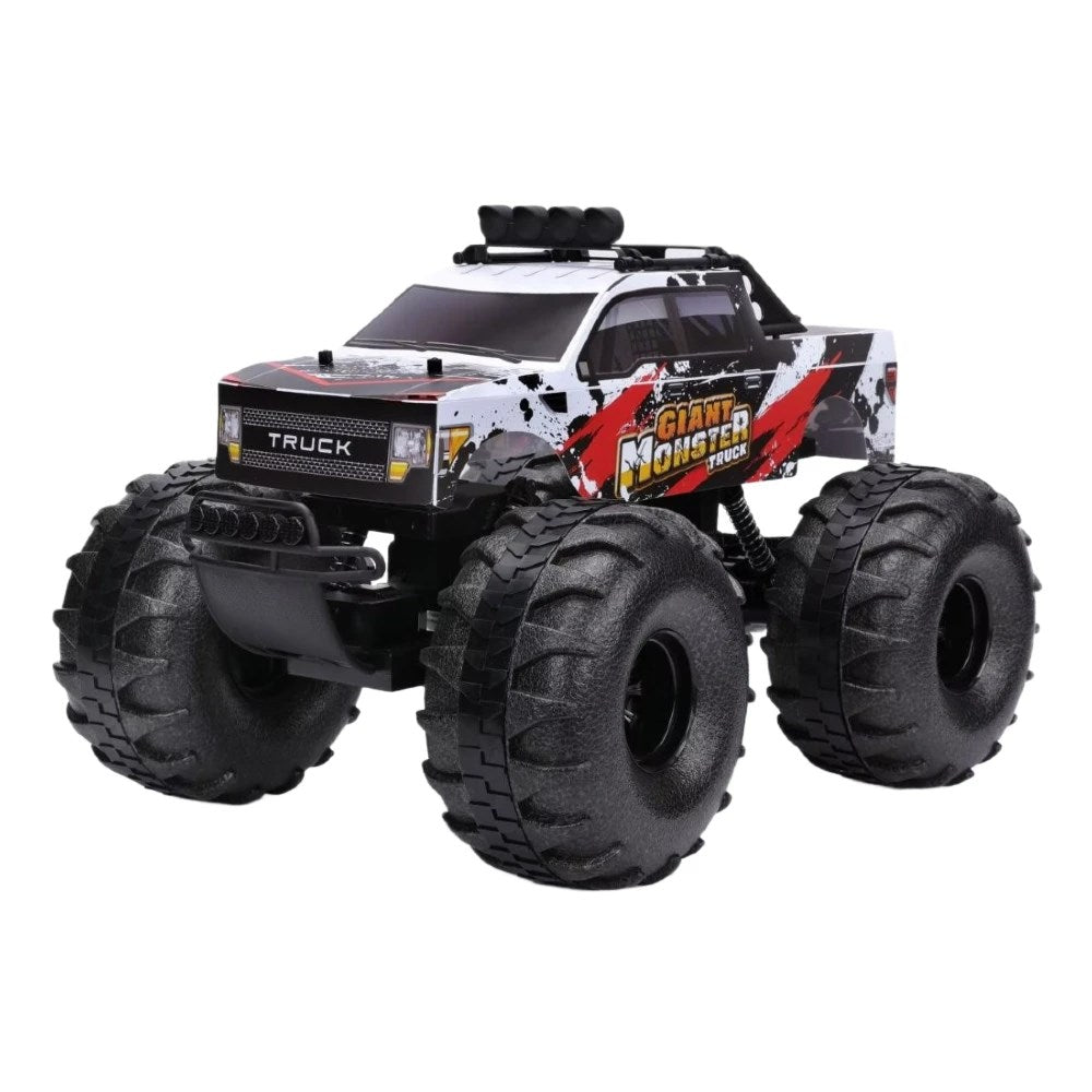 Maisto 1:8 Gaint Monster Truck Uzaktan Kumandalı Dev Kamyon | 2.4 Ghz 60 Cm USB Şarj Kendin Yap Montaj Büyük Köpük Lastikler 8+ Yaş ve Üzeri Çocuklar İçin