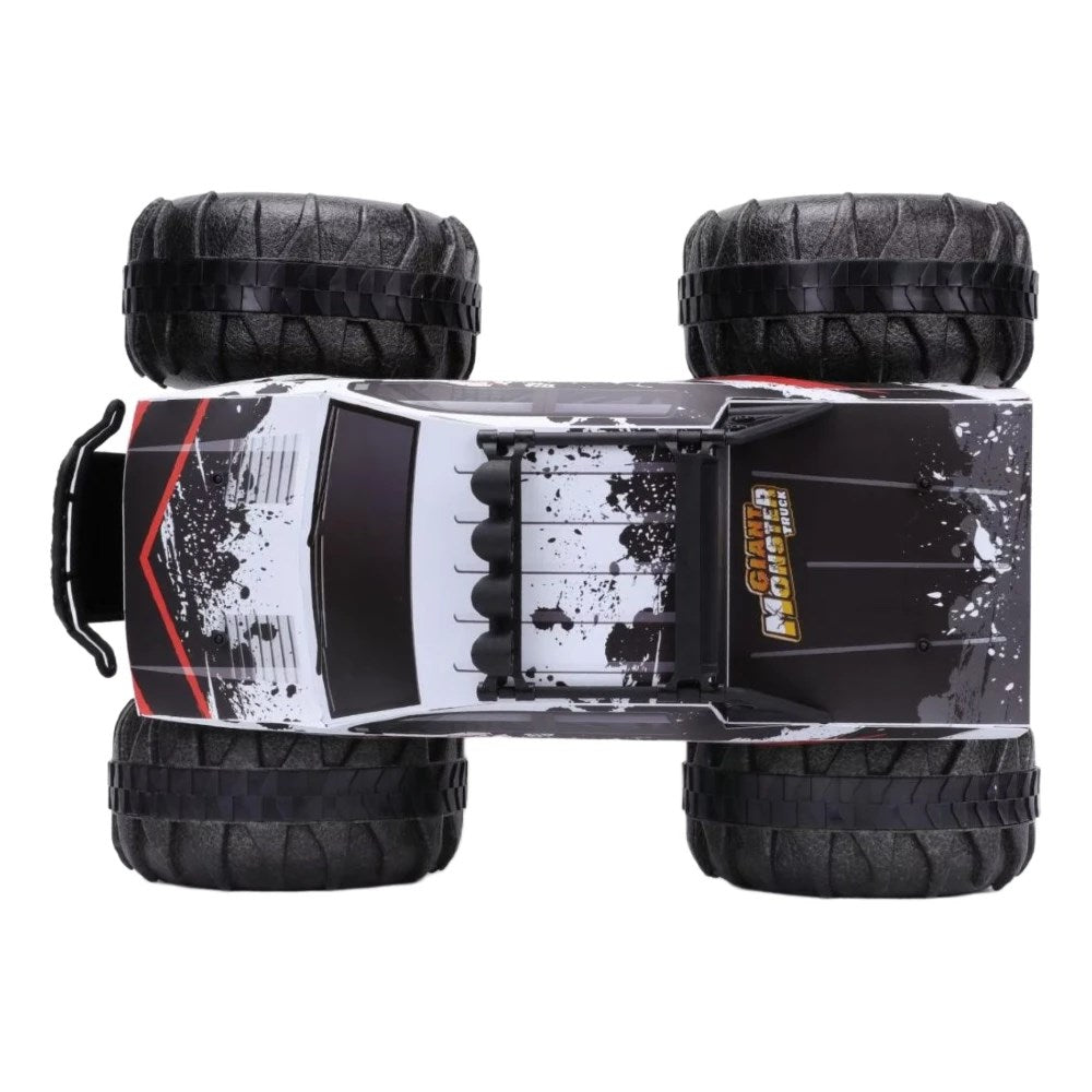 Maisto 1:8 Gaint Monster Truck Uzaktan Kumandalı Dev Kamyon | 2.4 Ghz 60 Cm USB Şarj Kendin Yap Montaj Büyük Köpük Lastikler 8+ Yaş ve Üzeri Çocuklar İçin