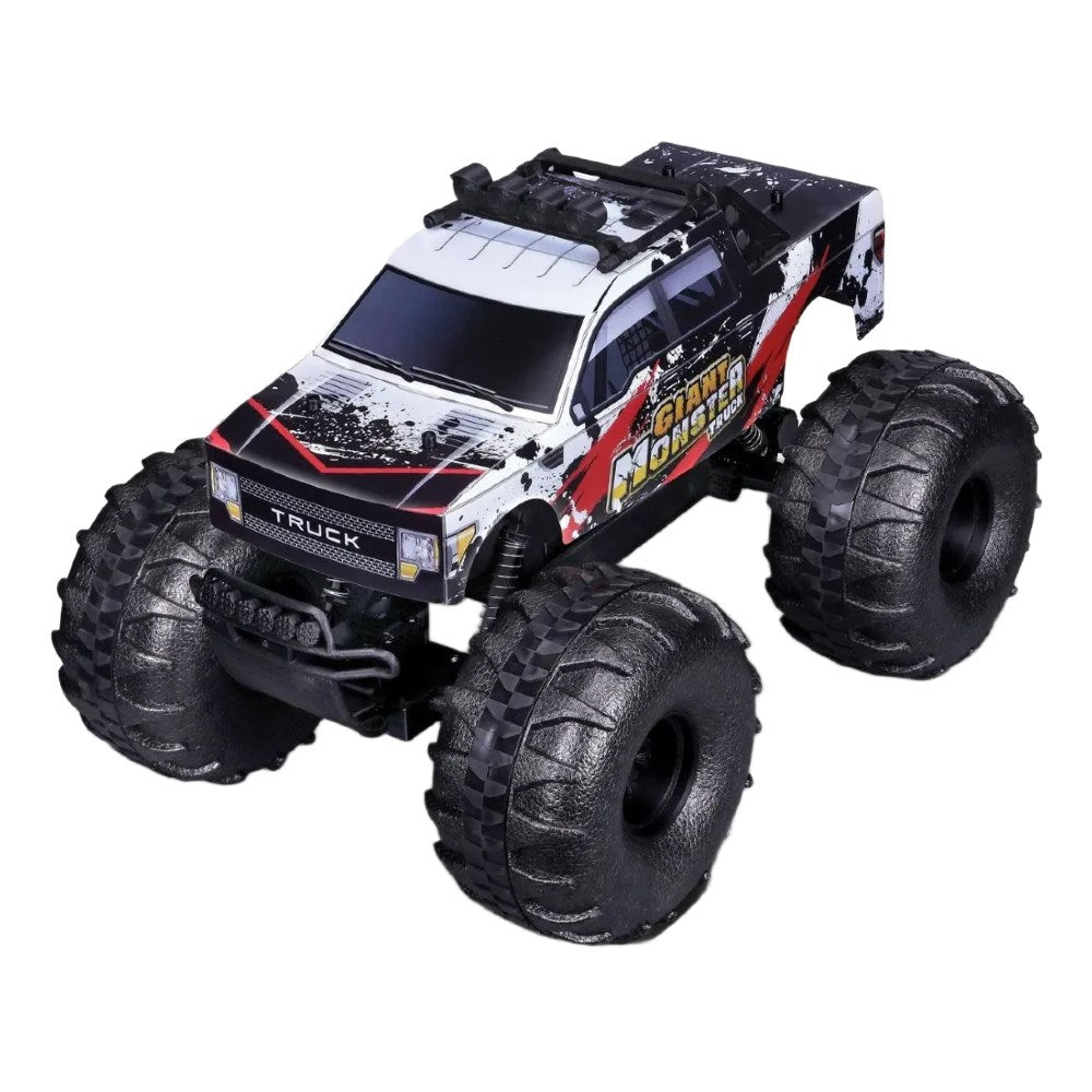 Maisto 1:8 Gaint Monster Truck Uzaktan Kumandalı Dev Kamyon | 2.4 Ghz 60 Cm USB Şarj Kendin Yap Montaj Büyük Köpük Lastikler 8+ Yaş ve Üzeri Çocuklar İçin