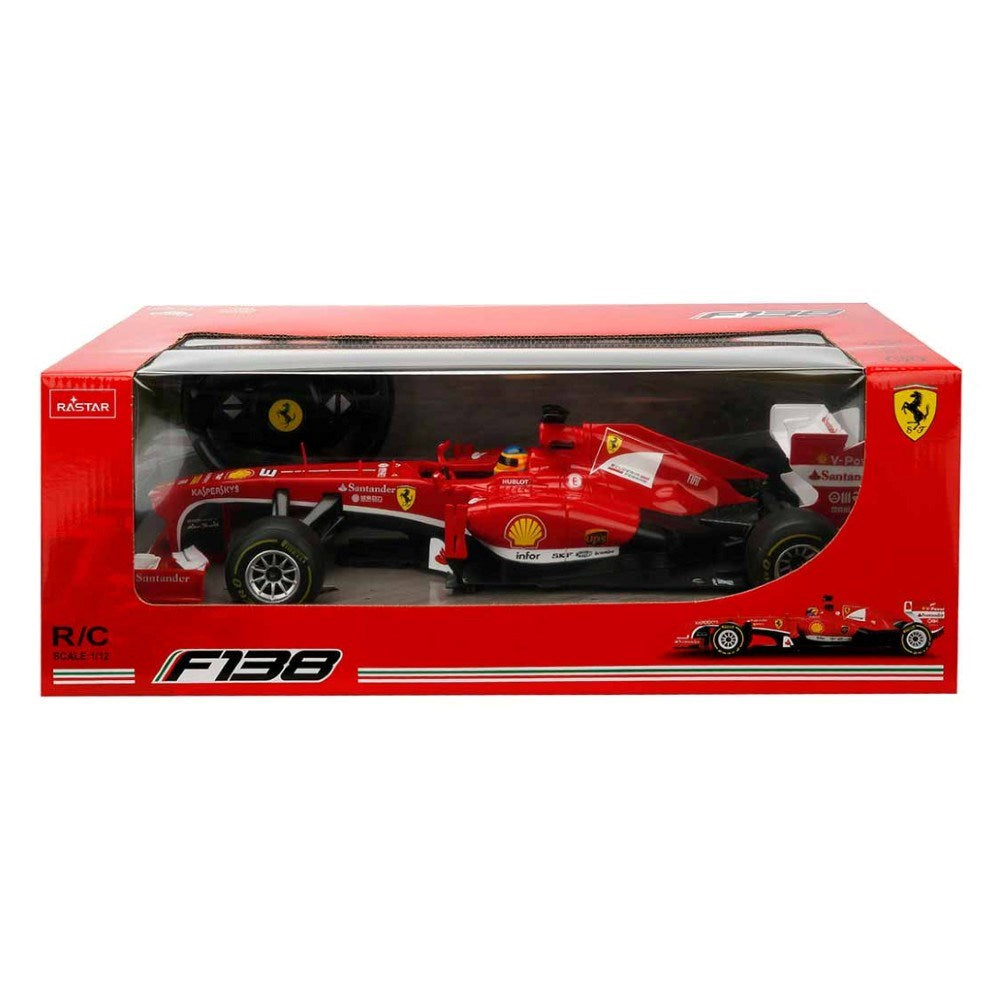Rastar 1:12 Ferrari F138 F1 Uzaktan Kumandalı Formula 1 Araba | 2.4 Ghz Full Fonksiyon 42 Cm