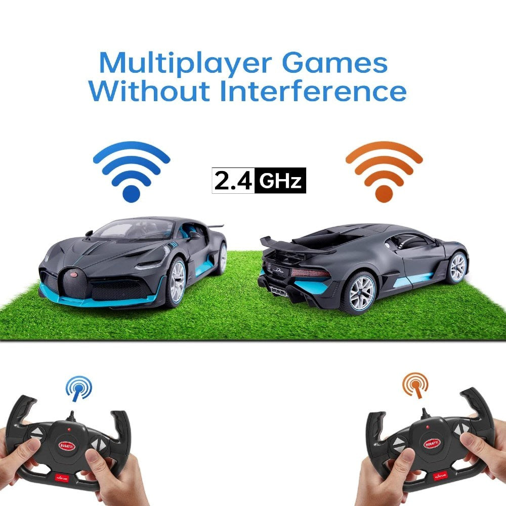Rastar 1:14 Bugatti Divo Uzaktan Kumandalı Spor Araba | 2.4 Ghz Full Fonksiyon 33 Cm Işıklı Farlar